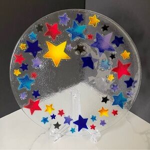 14" Star Platter by Peggy Karr